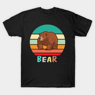 Vintage Retro Bear T-Shirt